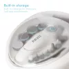 Manikīra un pedikīra piederumu komplekts HoMedics MAN-3023A-EU, 2 uzgaļi, plastmasa, zila balta