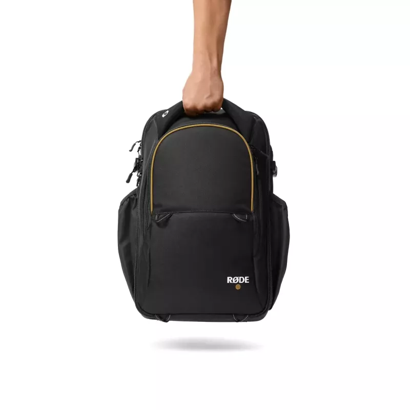 Mugursoma RØDE Backpack melna Alcantara poliesters 300x200x480mm