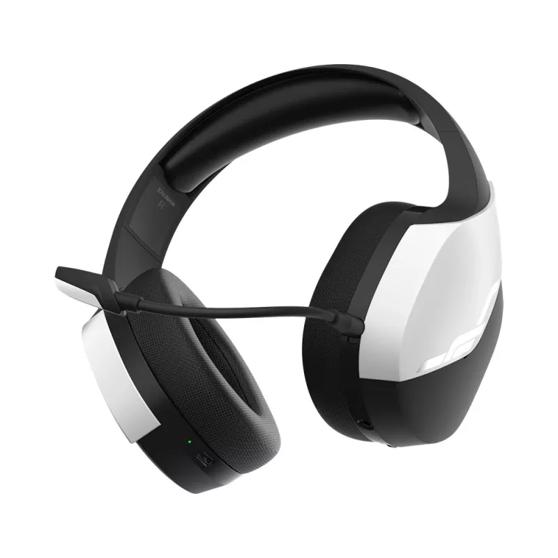 Zalman HPS700 White Bezvadu Galvas saite Spēļu austiņas