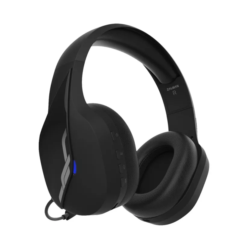 Zalman HPS700 melna austiņu komplekts bezvadu austiņu loka spēlēm