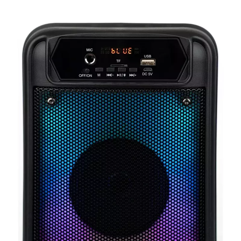 Pārnēsājamais skaļrunis Media-Tech MT3177 Flamebox UP, melns