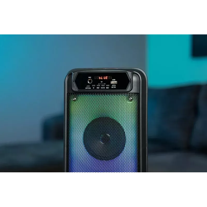Pārnēsājamais skaļrunis Media-Tech MT3177 Flamebox UP, melns