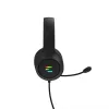 Zalman ZM-HPS310 BK austiņas/headset Vadu Galvas lente Spēlēm Melna