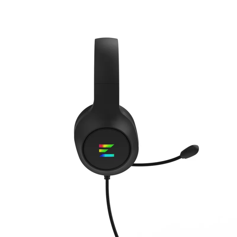 Zalman ZM-HPS310 BK austiņas/headset Vadu Galvas lente Spēlēm Melna