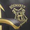 PC spēļu krēsls Subsonic Junior Hogwarts polsterēts sēdeklis melns dzeltens