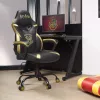PC spēļu krēsls Subsonic Junior Hogwarts polsterēts sēdeklis melns dzeltens