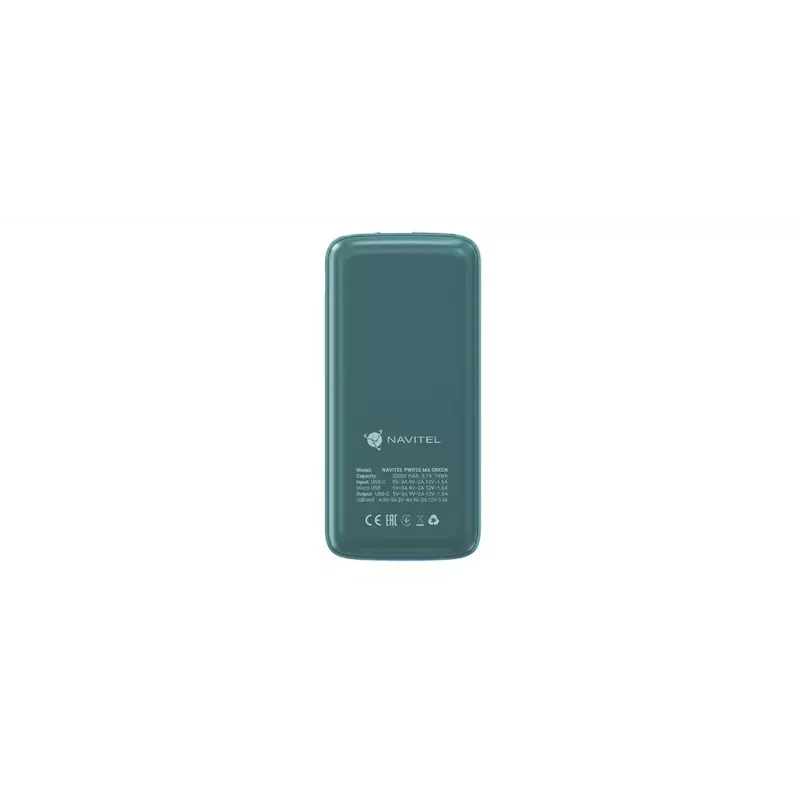Navitel PWR20 MX zaļa Power Bank 20000 mAh