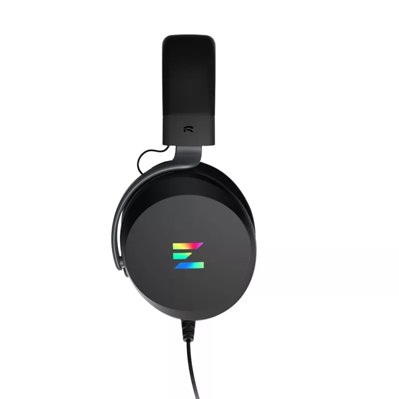 Zalman ZM-HPS610 austiņas/headset Vadu Galvas saite Spēlēm Melna