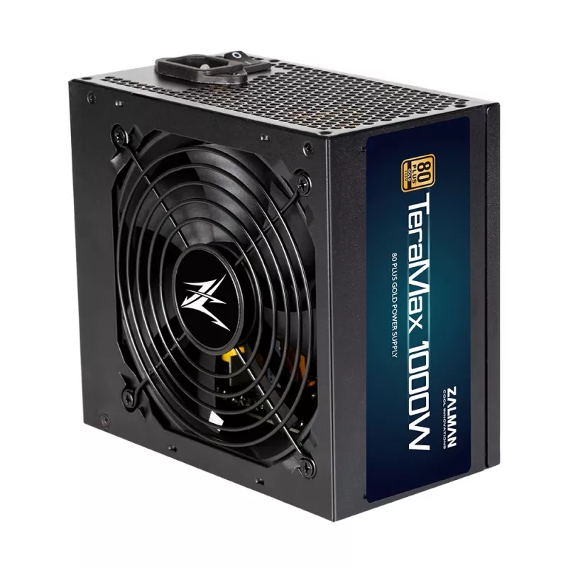 Zalman ZM1200-TMX TerraMax 80 PLUS GOLD barošanas bloks 1200W/pilnībā modulārs 99.9% aktīvs PFC/viens barošanas bloks