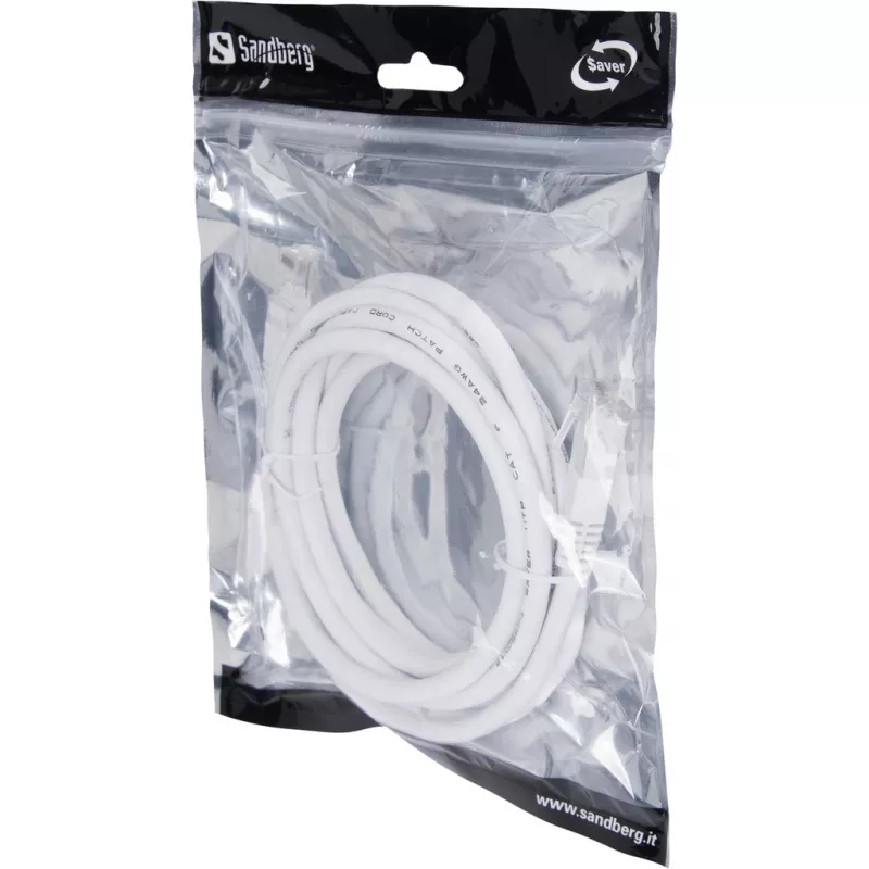 Tīkla kabelis Sandberg UTP Cat6 3m RJ-45 Pelēks