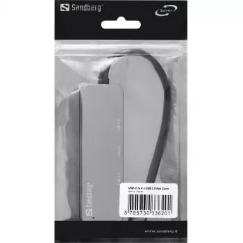 Sandberg USB-C uz 4 x USB 3.0 Hub SAVER