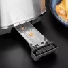 Gastroback Design Advanced 4S tosteris 2 šķēlēm 1100 W Melns Nerūsējošais tērauds