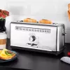 Gastroback Design Advanced 4S tosteris 2 šķēlēm 1100 W Melns Nerūsējošais tērauds