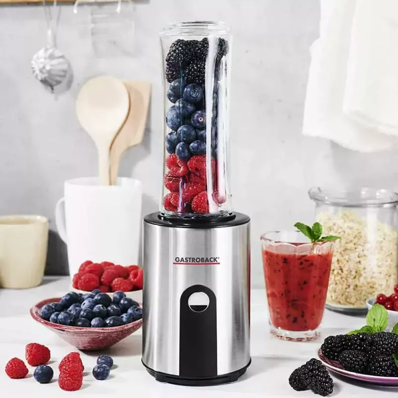 Sporta blenderis Gastroback Design Mix & Go no nerūsējošā tērauda