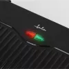 Kontaktgrils JATA JEGR1107 1000W melns nerūsējošais tērauds rotējoša vadība