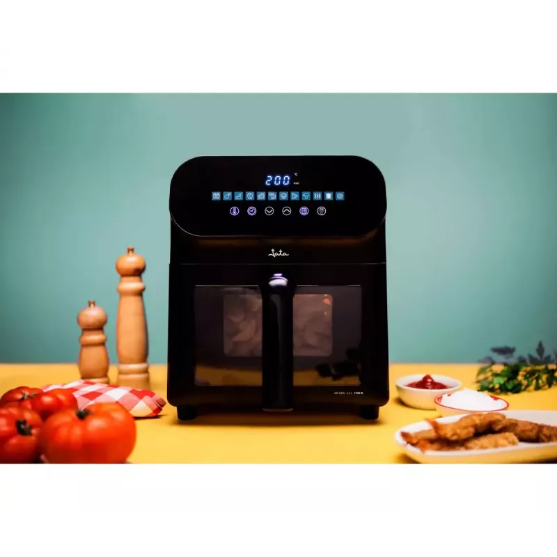 Karstā gaisa friteris JATA JEFR1230 6,2 L 1700 W melns