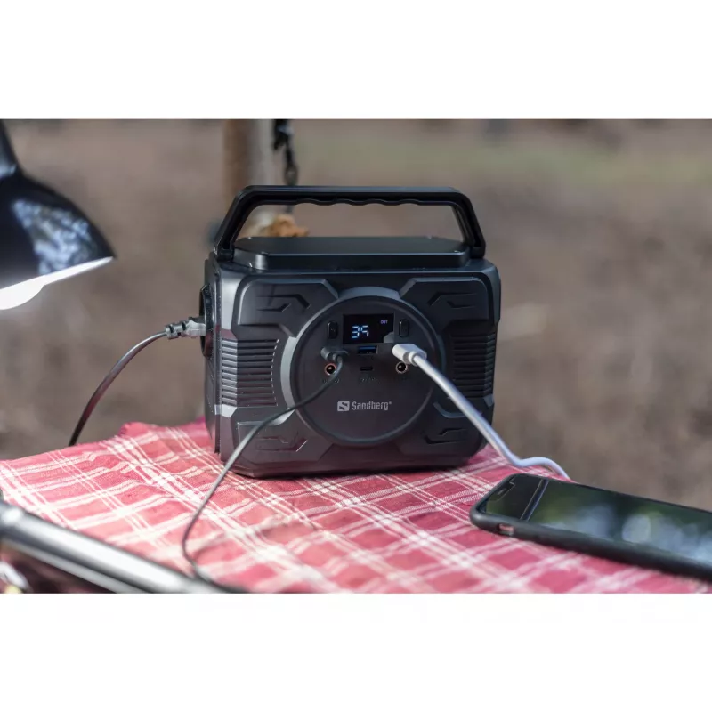 Portable baterija Sandberg Power Station AC 200, 48000 mAh