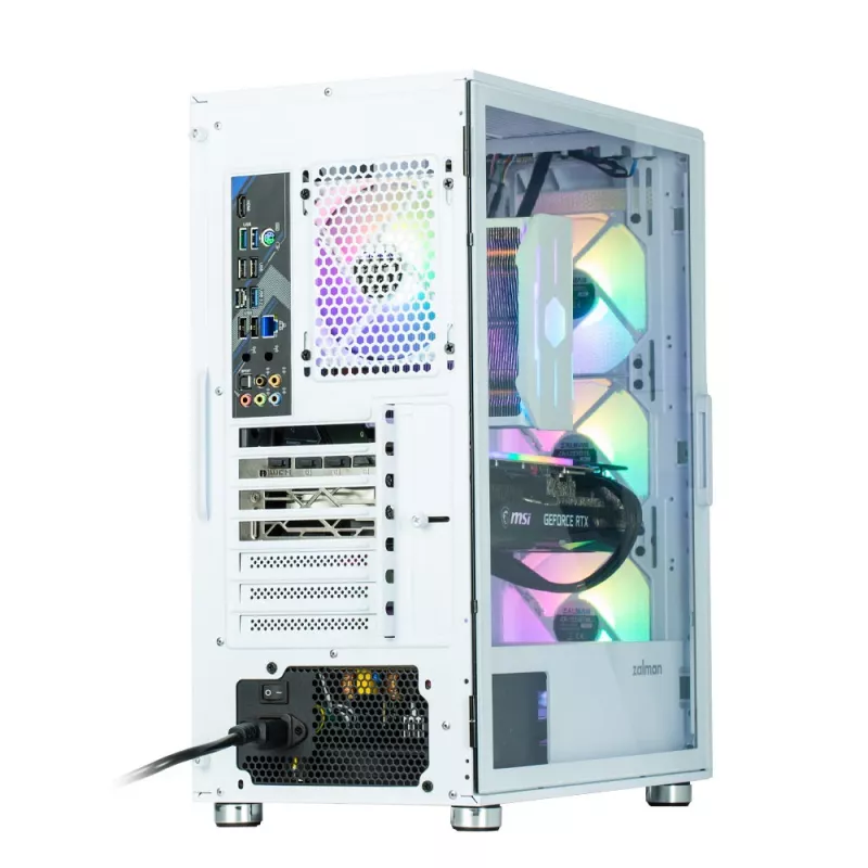 Zalman I3 NEO balta datora korpuss Midi Tower