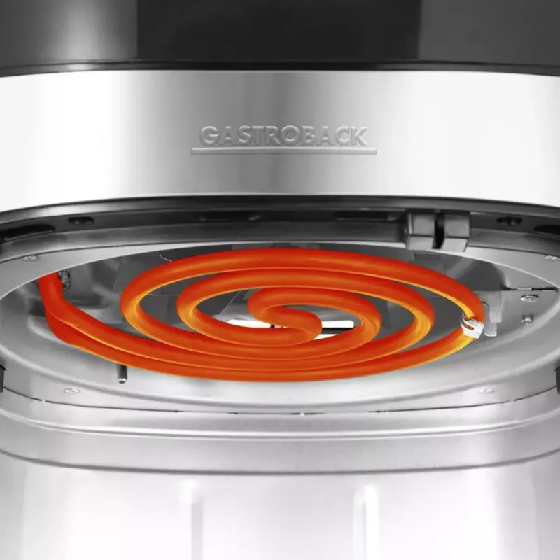 Karstā gaisa friteze Gastroback Design Air Pro 3,7 L 1300 W Melna Nerūsējošais tērauds
