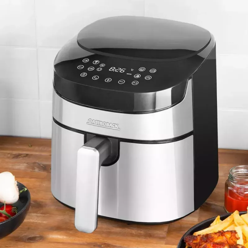Karstā gaisa friteze Gastroback Design Air Pro 3,7 L 1300 W Melna Nerūsējošais tērauds