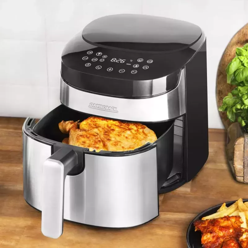 Karstā gaisa friteze Gastroback Design Air Pro 3,7 L 1300 W Melna Nerūsējošais tērauds
