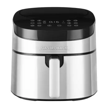 Karstā gaisa fritieris Gastroback Design Air Pro XXL 6,5L 1600W Melns nerūsējošais tērauds