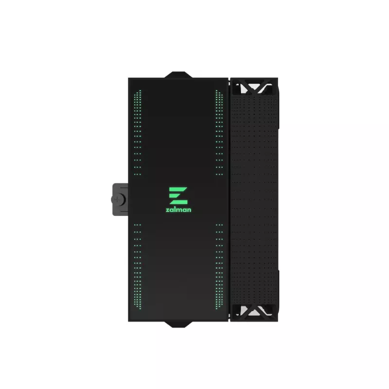 Zalman CNPS13X Melns datora dzesēšanas sistēma Procesors Gaisa dzesētājs 12 cm
