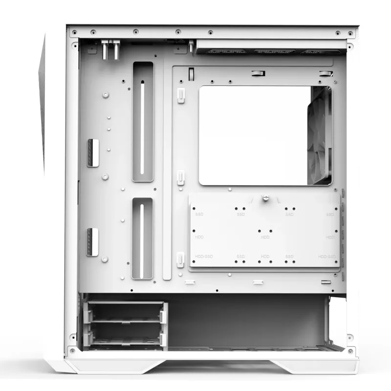 PC korpuss Zalman Z9 Iceberg MS balta Midi Tower