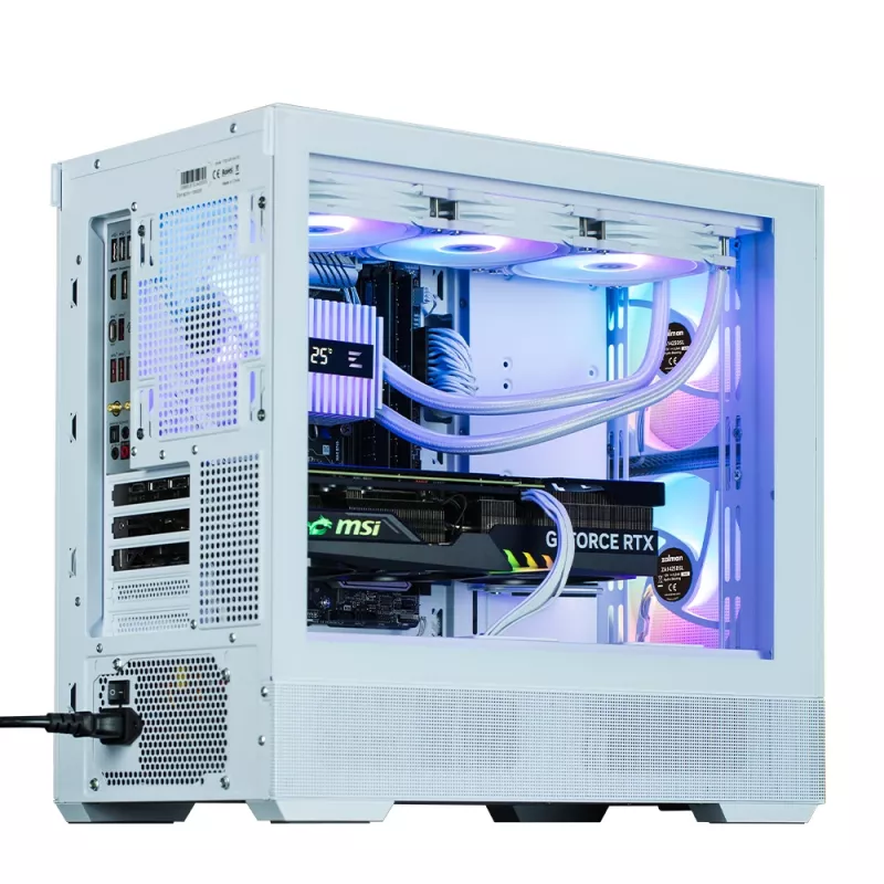 PC korpuss Zalman P30 Air balta Mini Tower