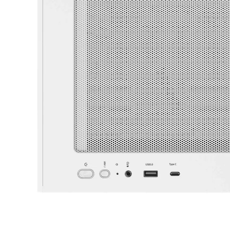 PC korpuss Zalman P30 Air balta Mini Tower
