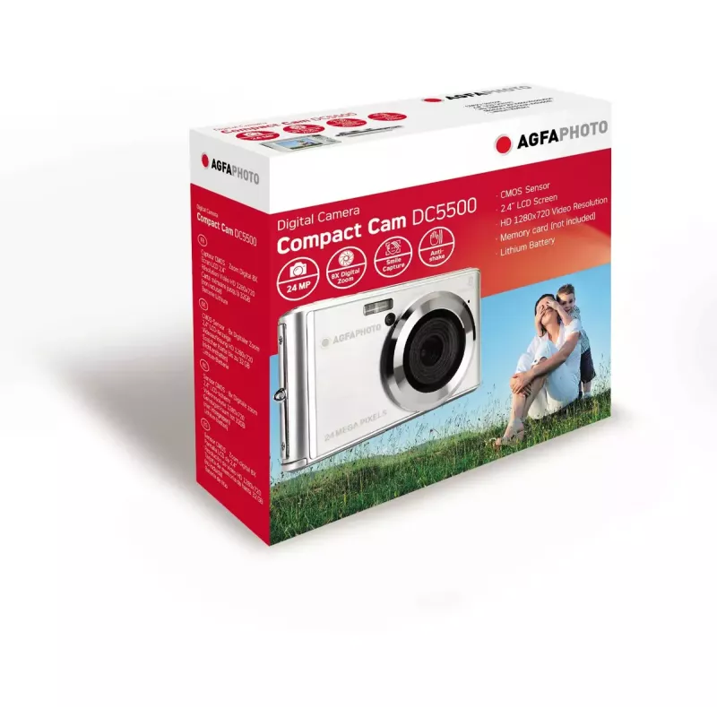 Digitālā kamera AGFA Realishot DC5500 — 16 MP, 3x optiskā tālummaiņa