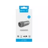 Sandberg automašīnas lādētājs 1xQC3.0+1xUSB-C 48W, Auto, Cigarešu pieslēgvieta, 12 V, Metālisks