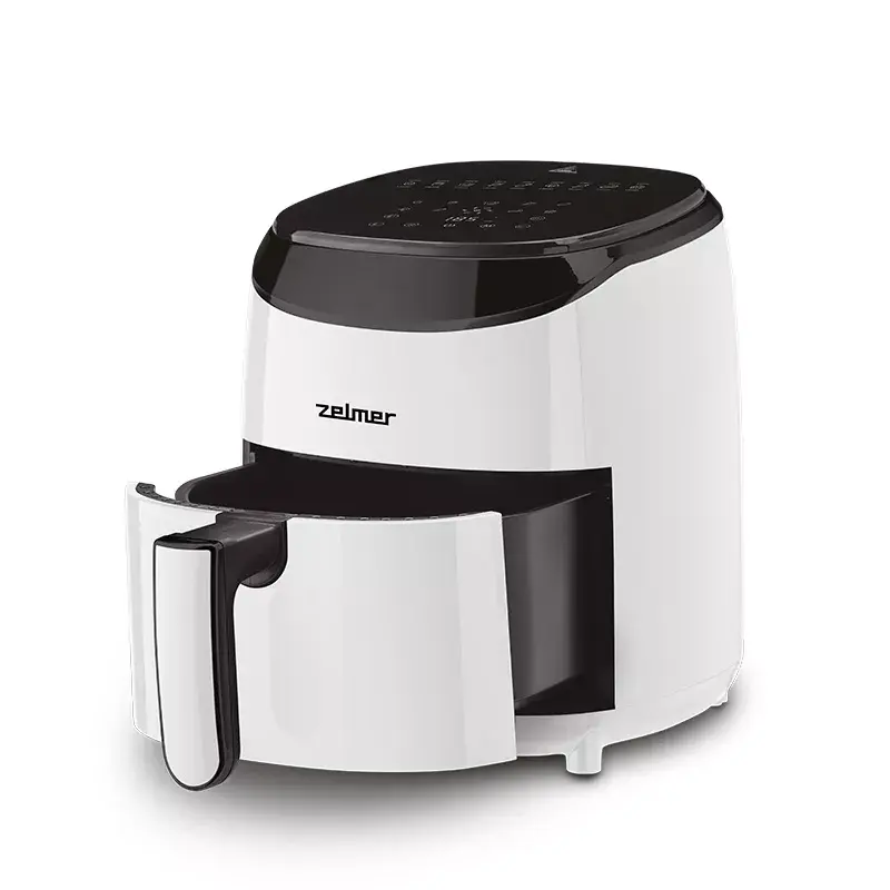Zema tauku satura fritieris Zelmer ZAF3551W 3,5 L 1200 W melnā un baltā krāsā