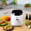 Zema tauku satura fritieris Zelmer ZAF3551W 3,5 L 1200 W melnā un baltā krāsā