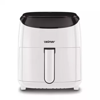 Zema tauku satura fritieris Zelmer ZAF3551W 3,5 L 1200 W melnā un baltā krāsā