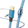 Hama Reflective USB kabelis USB 2.0 1,5 m USB A Micro-USB B zils