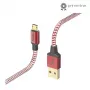 Hama atstarojošais USB kabelis USB 2.0 1,5 m USB A Micro-USB B sarkans