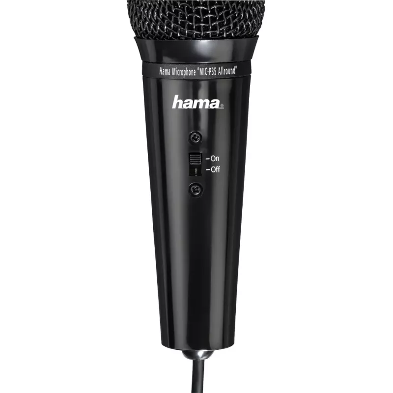Mikrofons Hama MIC-P35 Allround Melns