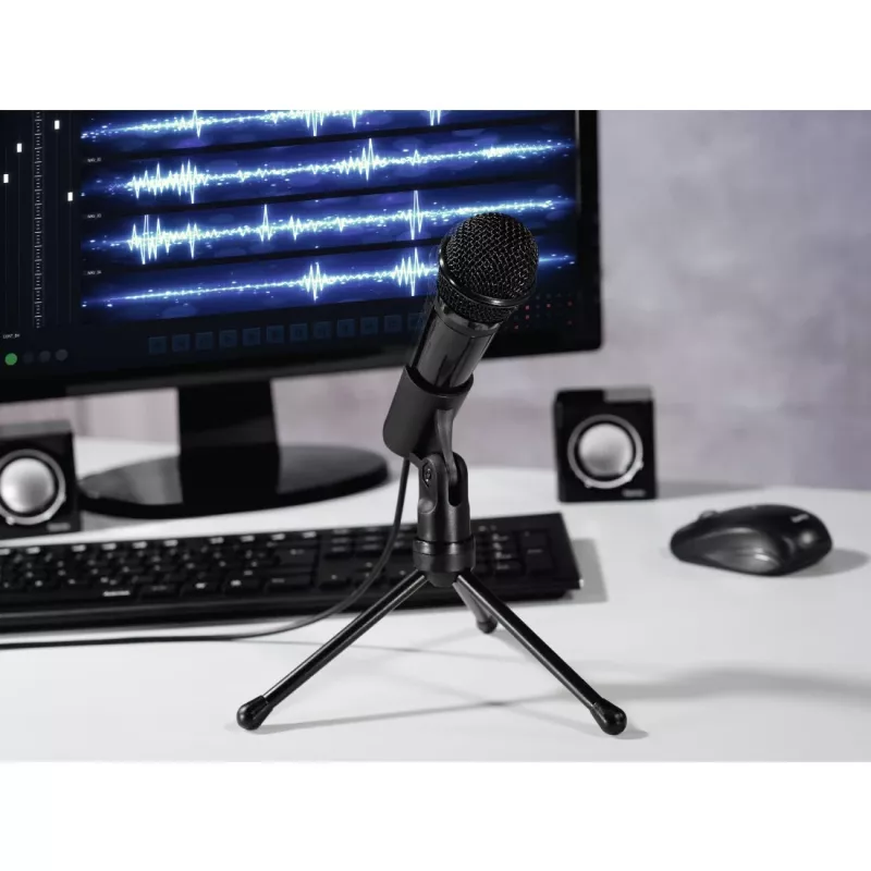 Mikrofons Hama MIC-P35 Allround Melns