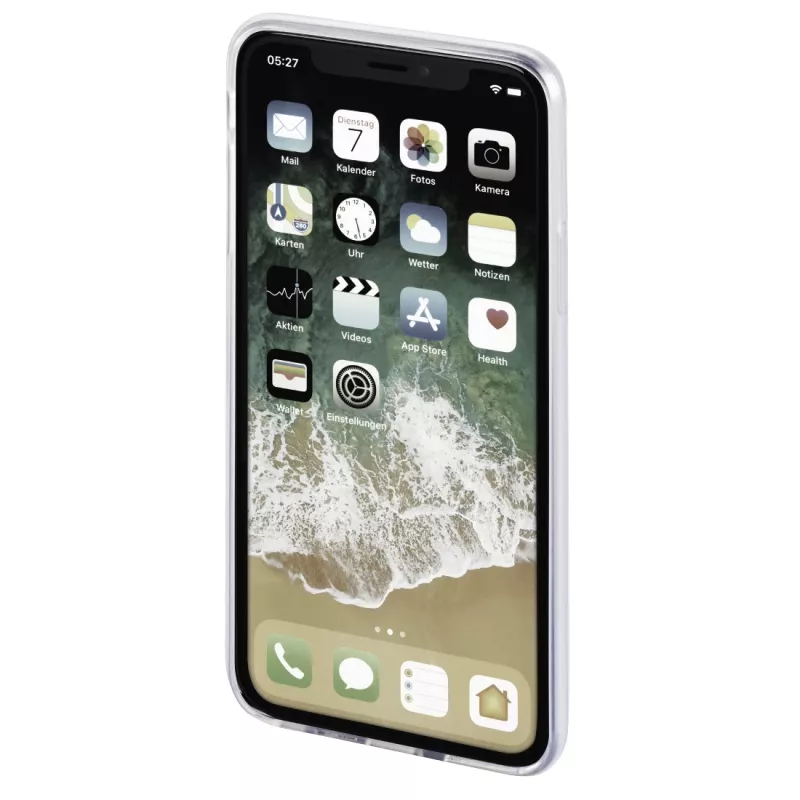 Hama Crystal Clear mobilā tālruņa vāciņš, caurspīdīgs