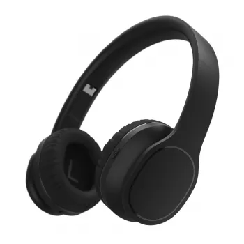 Hama Touch austiņas, vadu un bezvadu, galvas stīpa, zvani/mūzika, Micro-USB, Bluetooth, melnas