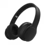 Hama Touch austiņas, vadu un bezvadu, galvas stīpa, zvani/mūzika, Micro-USB, Bluetooth, melnas
