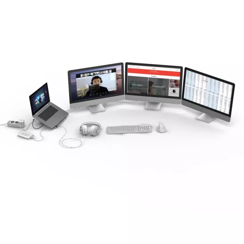 Hama Connect2Office statīvs Portatīvā datora statīvs Antracīts
