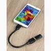 Hama 173892 USB kabelis USB 2.0 0,15 m Micro-USB B USB A Melns