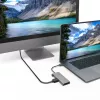 Hama 00200110 klēpjdatora dokstacija/portu replikators USB 3.2 Gen 1 (3.1 Gen 1) Type-C pelēks