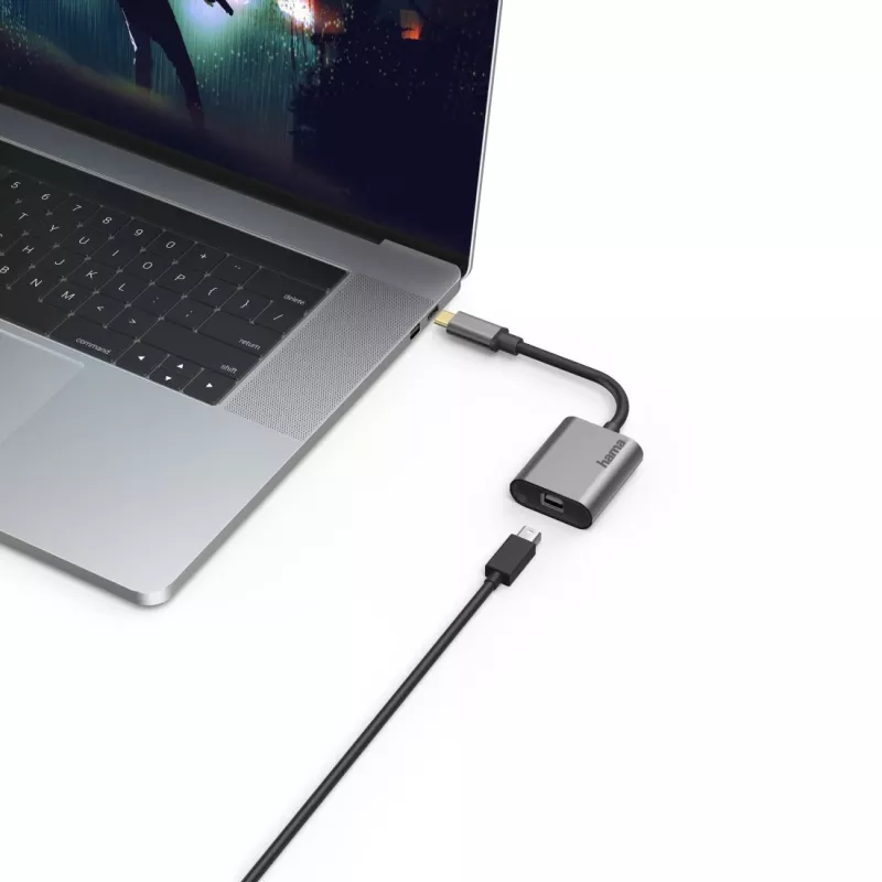 Hama 00200306 USB grafikas adapteris 4096 x 2160 pikseļi Pelēks