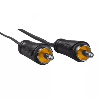 Hama 00205098 audio kabelis 1.5 m RCA Melns