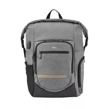 Mugursoma Hama Terra 39,6 cm (15,6 collas) pelēka Pārnešanas rokturis Plecu siksna