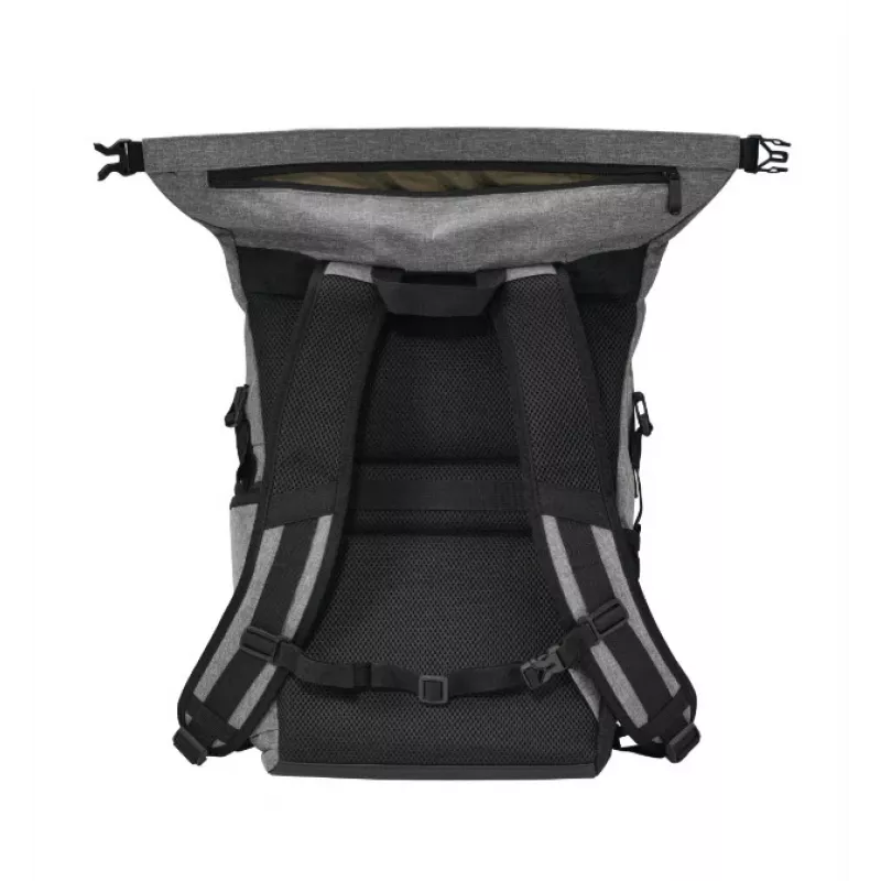 Mugursoma Hama Terra 39,6 cm (15,6 collas) pelēka Pārnešanas rokturis Plecu siksna