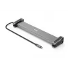 Hama Connect2Office Basic vadu USB 3.2 Gen 1 (3.1 Gen 1) Type-C antracīta, pelēks